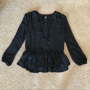 Bobeau black blouse